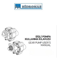 Dişli Pompa Kullanma Kılavuzu