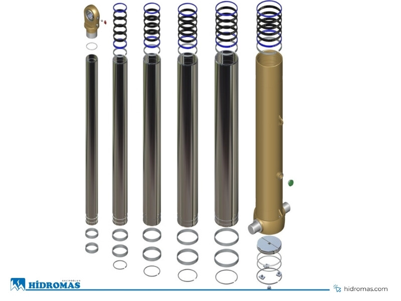 Teleskopik Silindirlerin Çeşitleri ve Uygulama Alanları