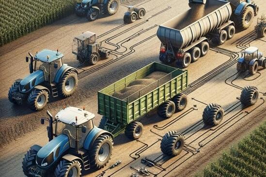 Power of Agricultural Trailers: Bottom Lifting(Underbody) Cylinders